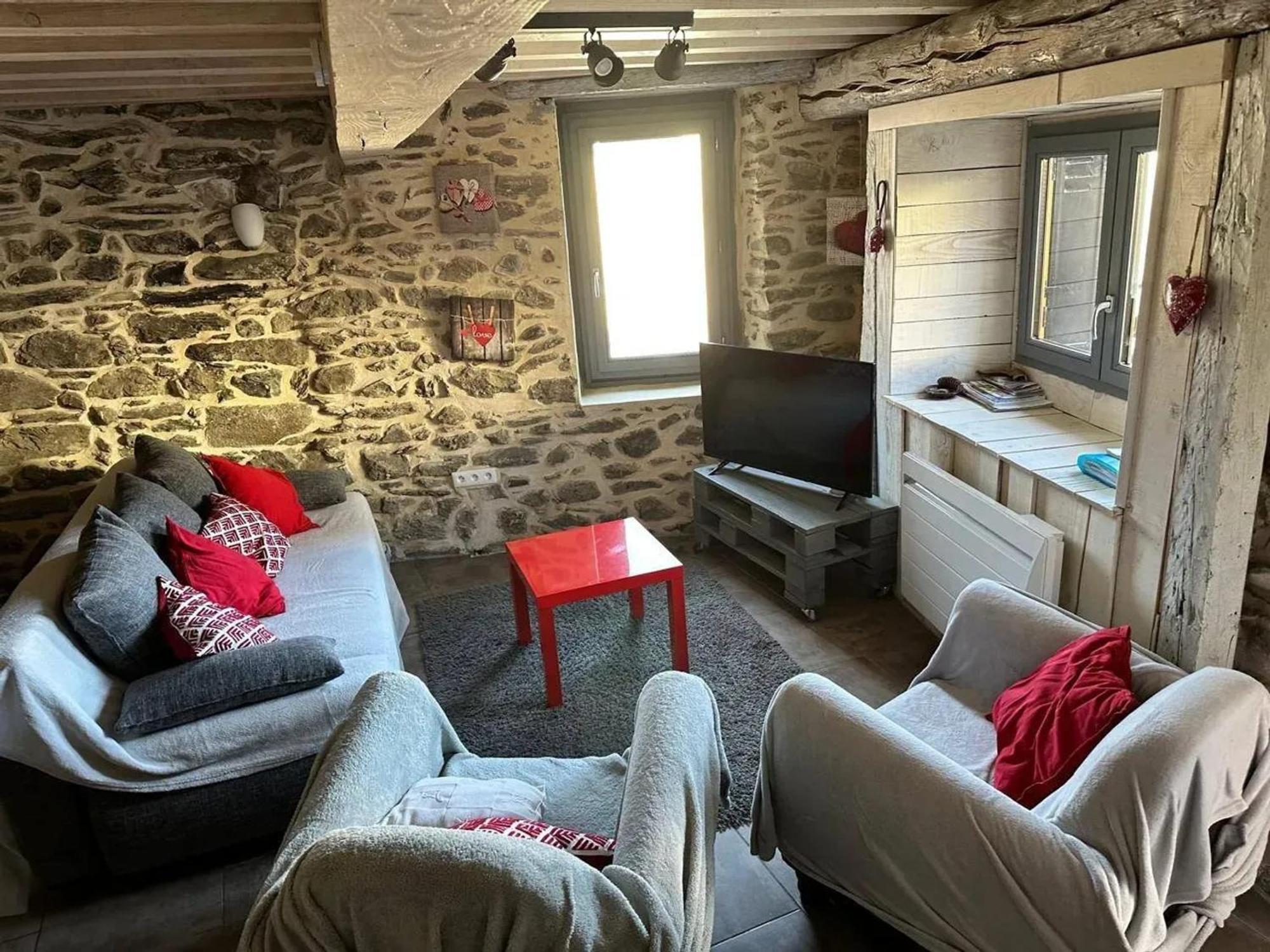 Chalet Confortable A Ascou Avec Vue Sur La Montagne Eksteriør bilde