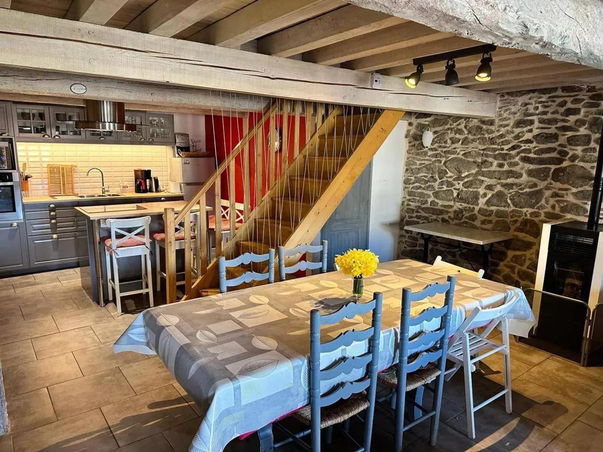 Chalet Confortable A Ascou Avec Vue Sur La Montagne Eksteriør bilde