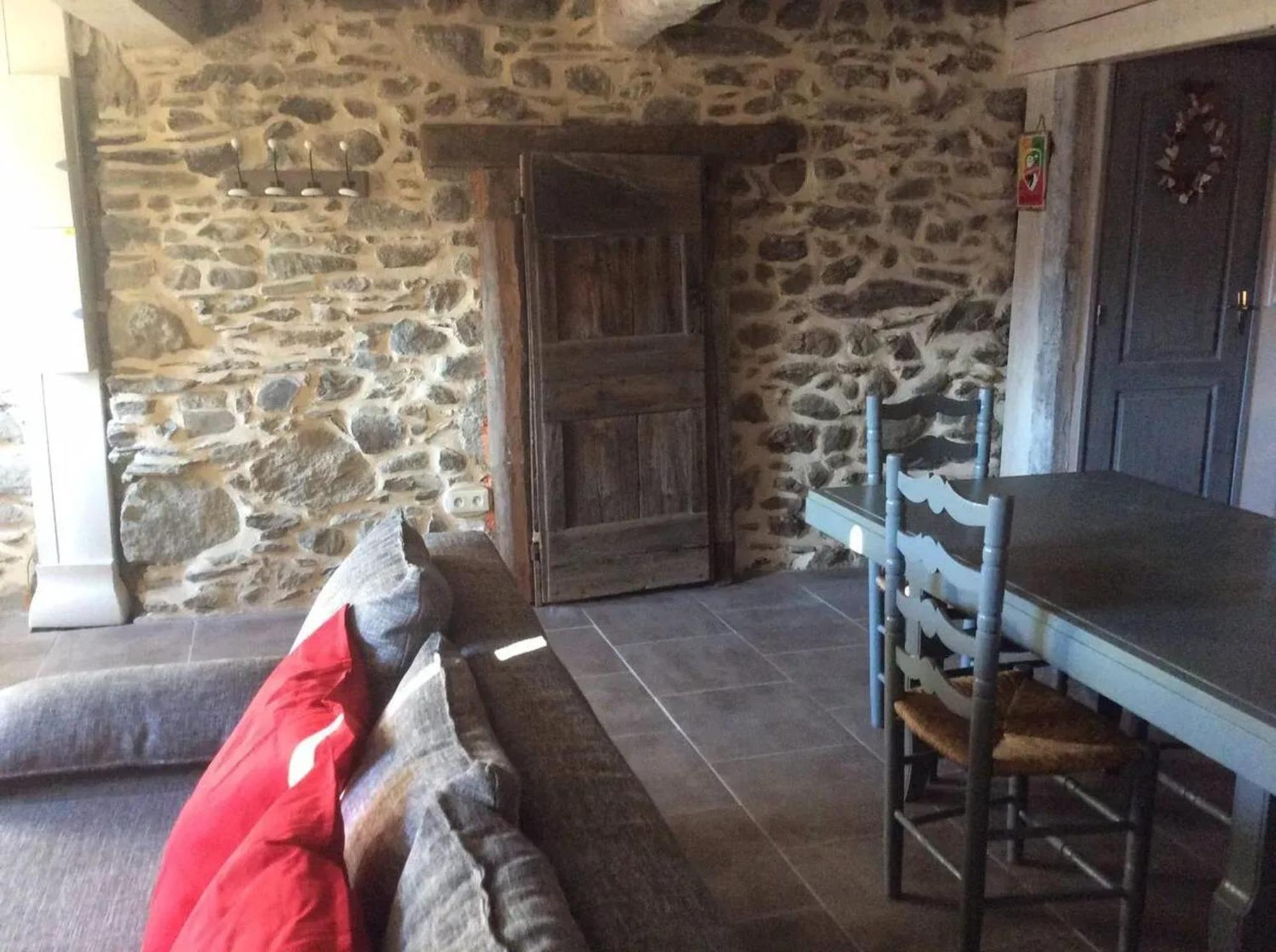 Chalet Confortable A Ascou Avec Vue Sur La Montagne Eksteriør bilde